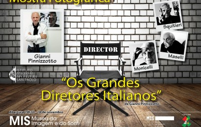 Mostra Fotografica: “I Grandi Maestri del Cinema Italiano” di Gianni Pinnizzotto – San Paolo, Brasile