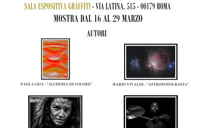 Inaugurazione Mostra Gruppo Fotografico M.I.T. – Sabato 16 marzo 2019 ore 18