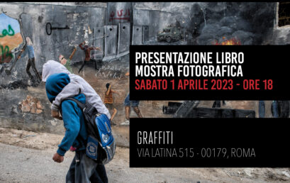 PRESENTAZIONE LIBRO E MOSTRA FOTOGRAFICA “DEAR PALESTINE”  di ROBERTA MICAGLI